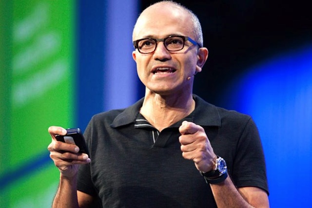 Giám đốc điều hành Microsoft Satya Nadella