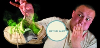 Trị hôi giày triệt để