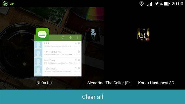 Đóng tất cả các ứng dụng đang chạy cùng lúc