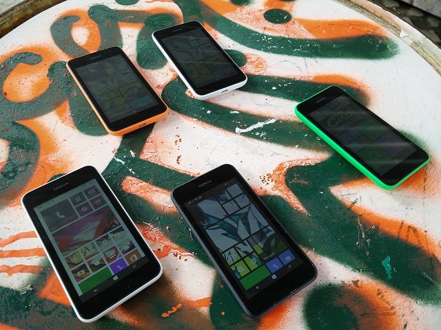 Nokia Lumia 530 có nhiều màu sắc trẻ trung, năng động phù hợp với các bạn trẻ - Ảnh: Heo Lười