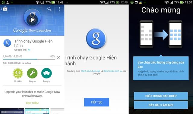 Google Now Launcher được cung cấp hoàn toàn miễn phí trên Play Store. Tải về tại đây