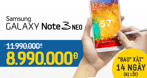 Mua Online Galaxy Note 3 NEO - Trúng 4 Galaxy V mỗi ngày