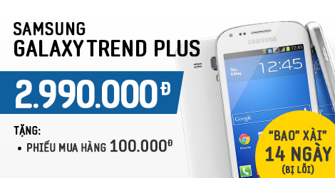 Mua Online Galaxy Trend Plus - Trúng 4 Galaxy V mỗi ngày