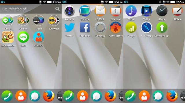 Giao diện màn hình chính