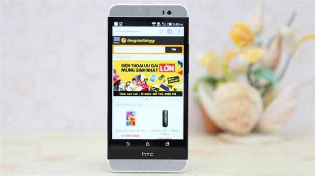 Đánh giá HTC One E8, thiết kế, màn hình, hiệu suất và pin
