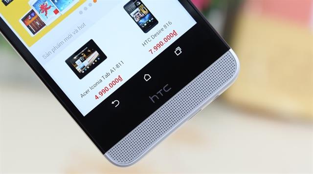 Viền màn hình phía dưới có 3 phím điều hướng cơ bản của Android