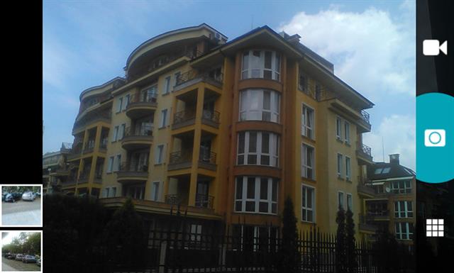 Giao diện chụp ảnh