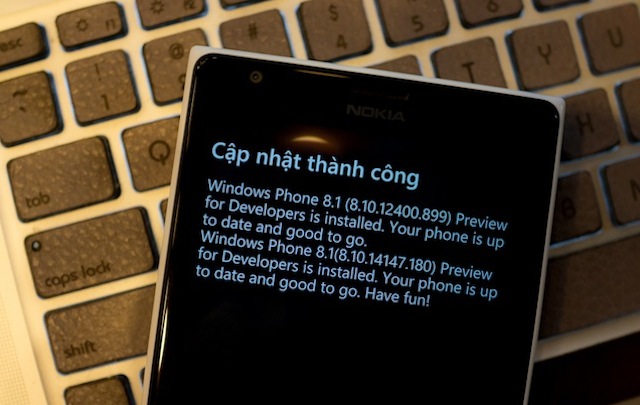 Windows Phone 8.1 GDR1 Preview for Develop