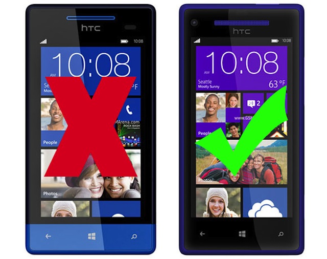 HTC 8S không thể lên GDR1
