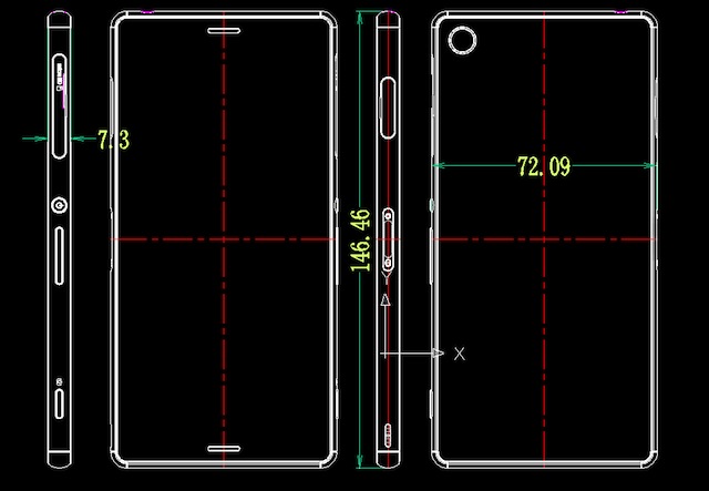 Ảnh kích thước của Xperia Z3