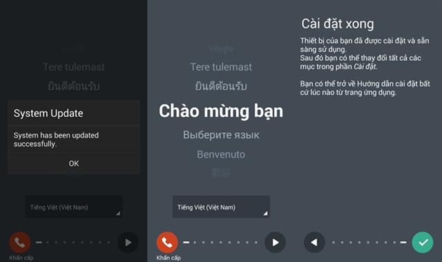 Như vậy là bạn đã cập nhật xong phiên bản phần mềm mới cho Asus Zenfone 6