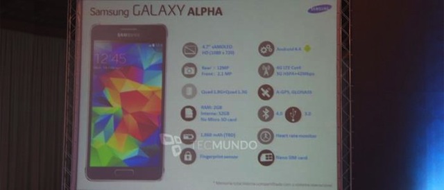 Ảnh rò rỉ về cấu hình