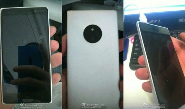 Hình ảnh rò rỉ trước đây của Lumia 830