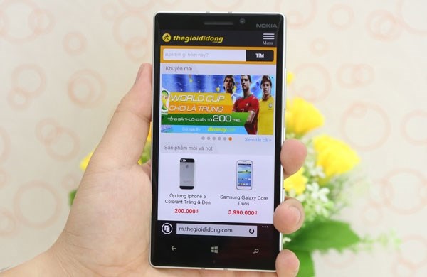 5. Nokia Lumia 930 (12,99 triệu đồng)