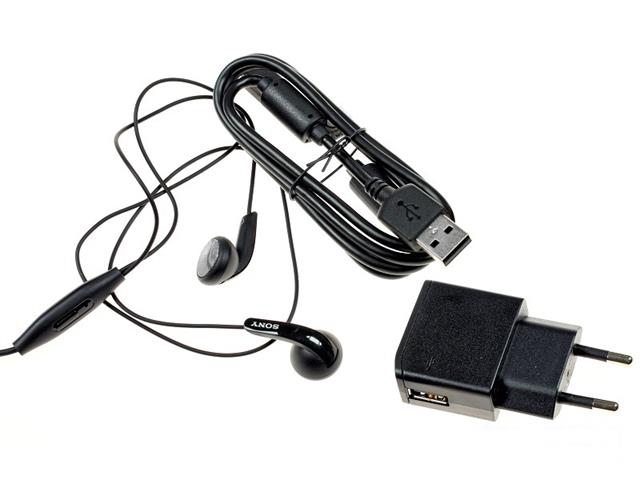Bộ phụ kiện chuẩn kèm theo Sony Xperia T3