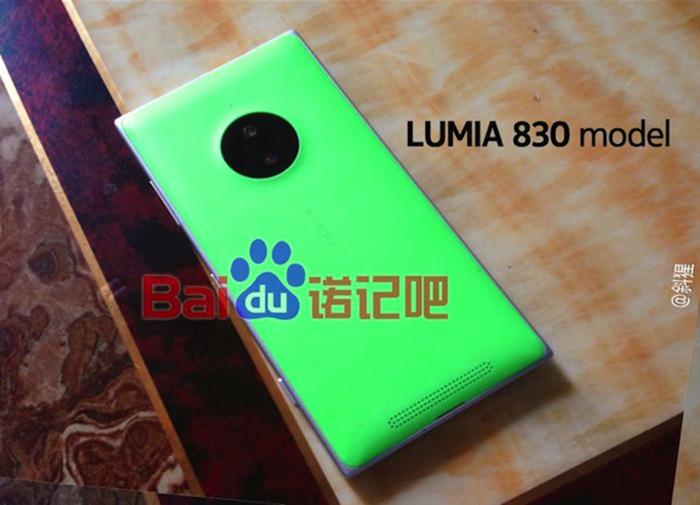 Bộ ảnh rò rỉ của Lumia 830