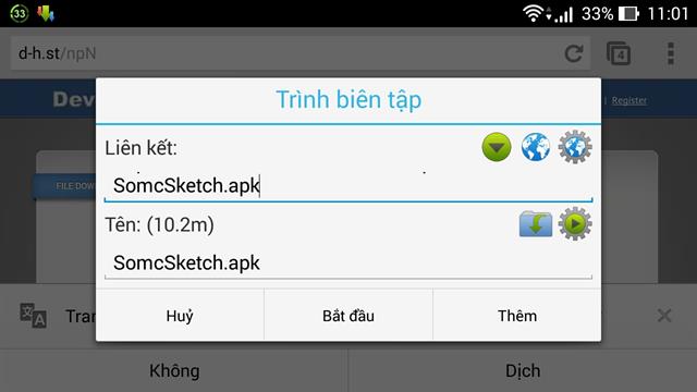Tải và cài đặt Sony Sketch 4.2 tại đây