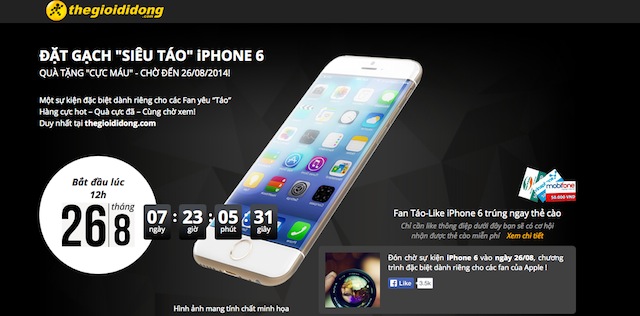 Tham gia trò chơi iPhone 6