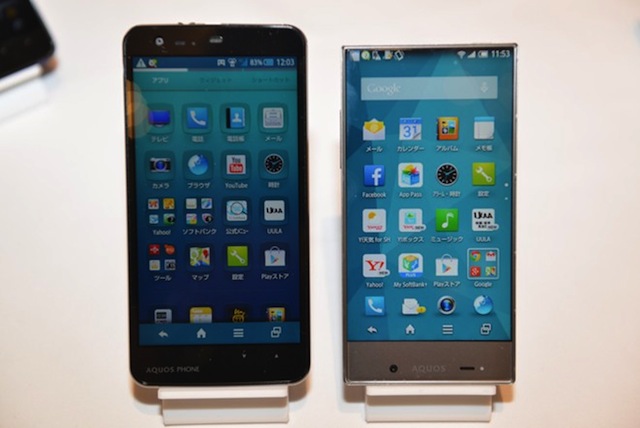 Loạt ảnh cận cảnh của Aquos Crystal