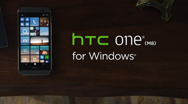HTC One M8 chạy hệ điều hành Windows Phone