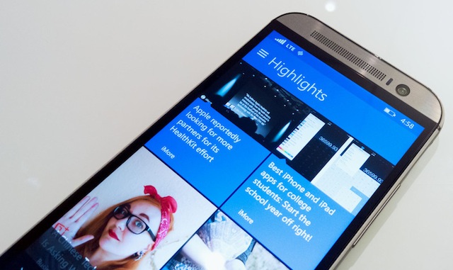 Loạt ảnh cận cảnh của HTC One M8 chạy Windows Phone