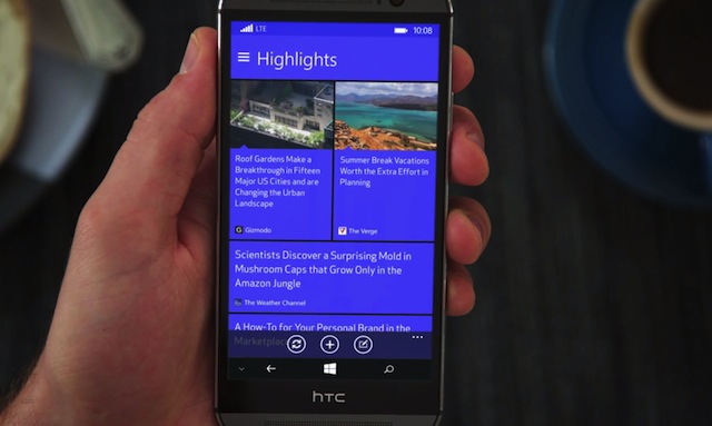 HTC BlinkFeed