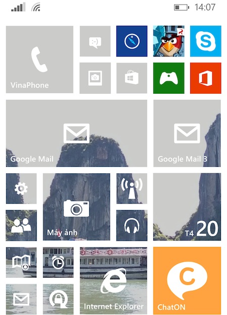 Một số hình ảnh của Lumia 920 sau khi cập nhật lên Lumia Cyan