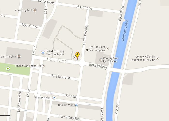 Bản đồ siêu thị Thegioididong.com Trà Vinh