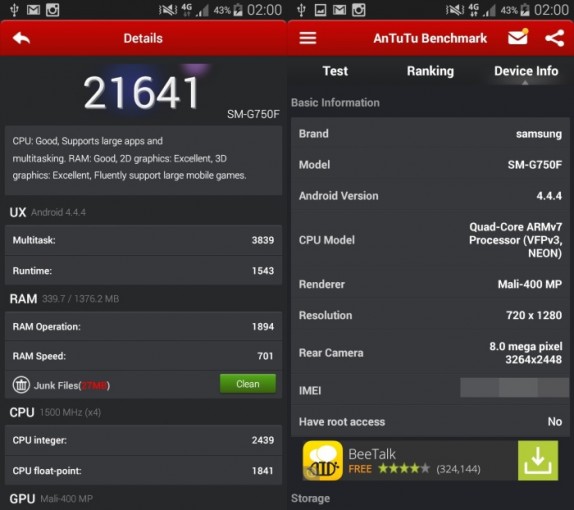 Samsung Galaxy Mega 2