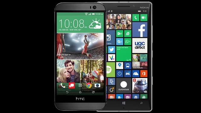 HTC One M8 và Lumia 930