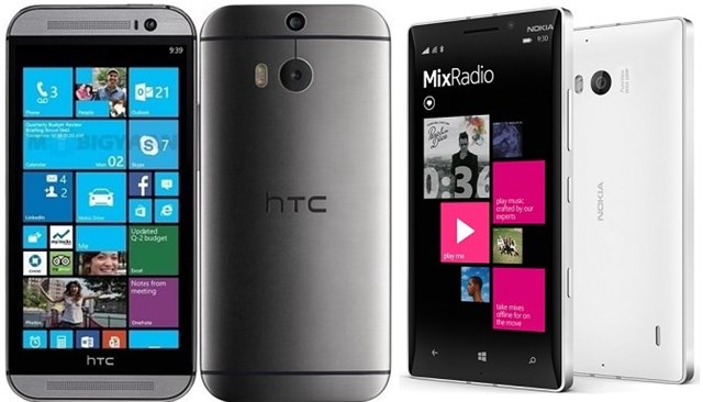 HTC One M8 và Lumia 930