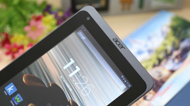 Trên tay tablet Acer hỗ trợ 3G có giá siêu rẻ