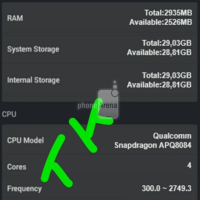Nexus X lộ toàn bộ cấu hình trên AnTuTu