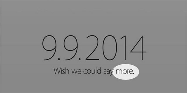 Thư mời ngày 9/9 của Apple