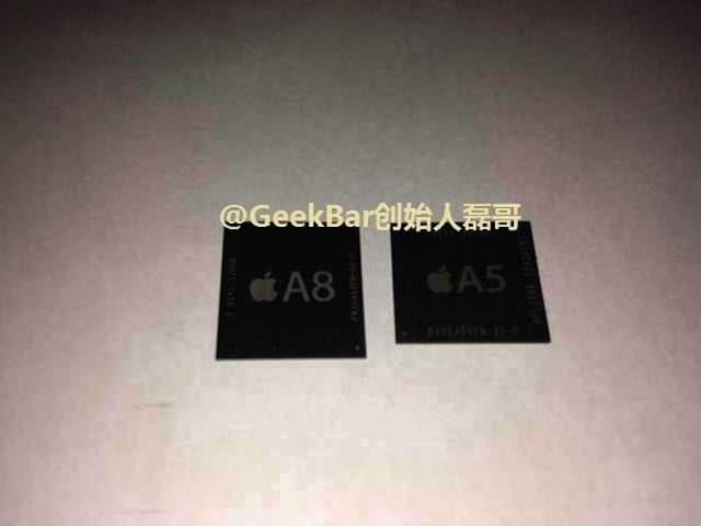 Ảnh rò rỉ của chip A8
