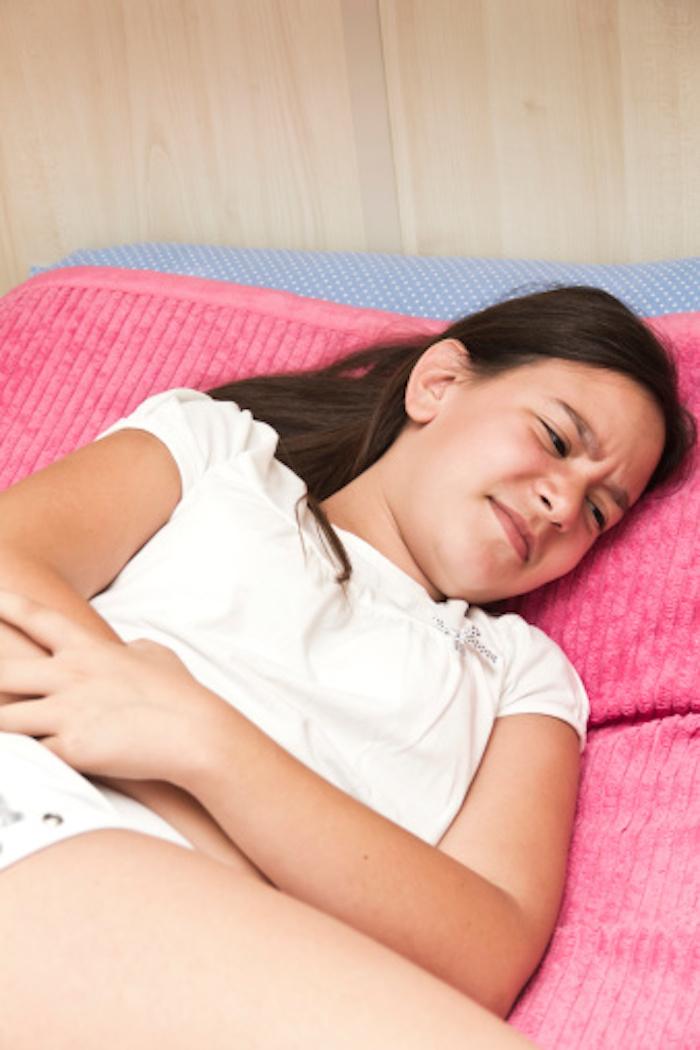 During your period, you often experience abdominal pain