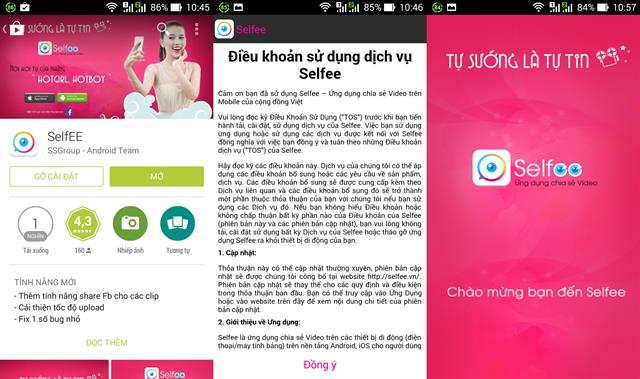 Selfee được cung cấp hoàn toàn miễn phí trên Google Play Store. Tải về tại đây