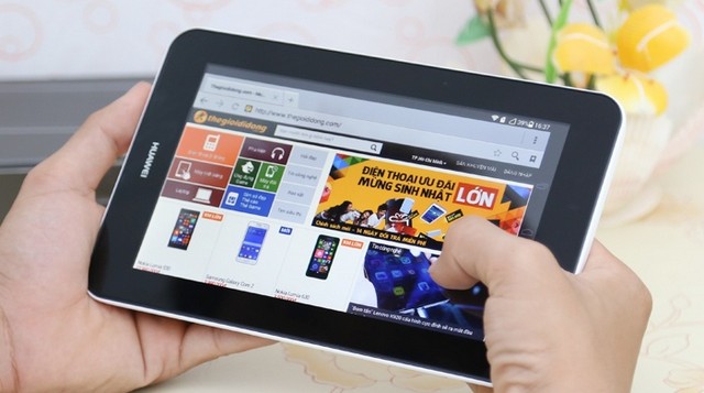 Cận cảnh Huawei MediaPad 7 dùng chip lõi tứ giá 2,79 triệu đồng