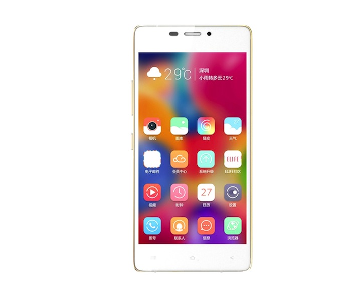 Ảnh mới của Gioness Elife S5.1