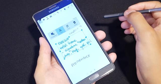 Bạn sẽ thích thú với các tính năng mới mẻ khi dùng bút S-Pen