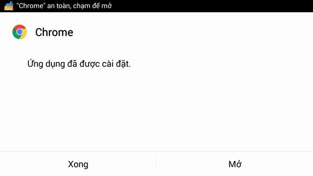 Thế là việc cài đặt xem như hoàn tất: