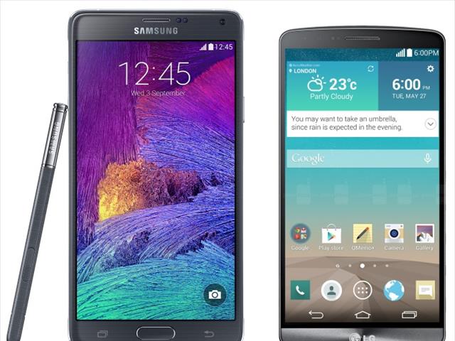 Galaxy Note 4 và LG G3
