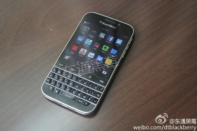 BlackBerry Classic sẽ có bàn phím y như kiểu cũ