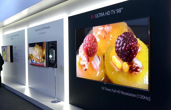 LG 8K với độ phân giải cao hơn Full HD 16 lần