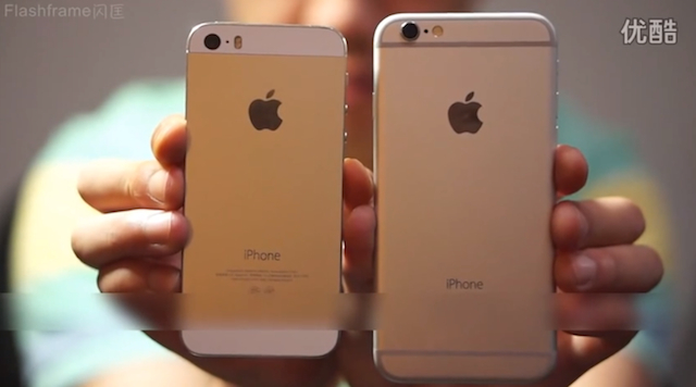 So sánh mặt sau với iPhone 5s