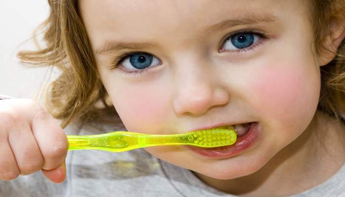 Brushing your teeth after meals removes harmful bacteria caused by food.