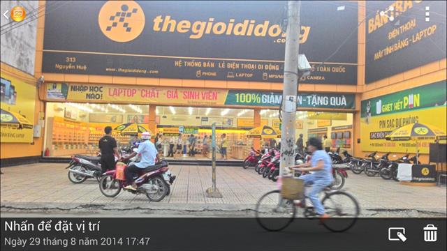 Giao diện xem ảnh