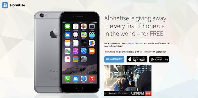 Người may mắn nào sẽ nhận được chiếc iPhone 6 đầu tiên trên thế giới?