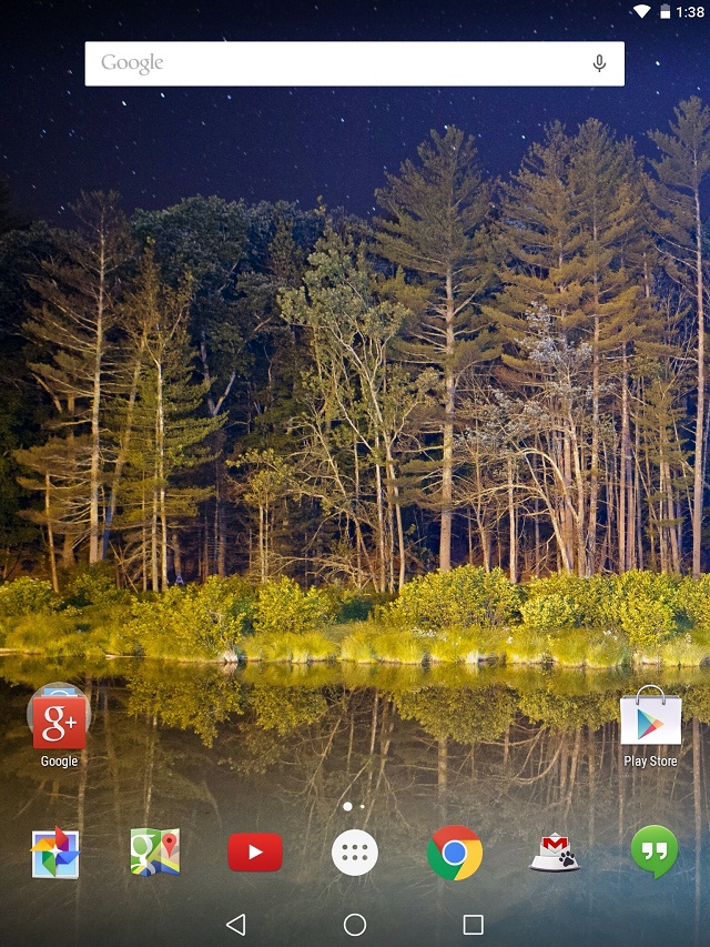 Hé lộ một số hình ảnh giao diện Android L trên Nexus 9