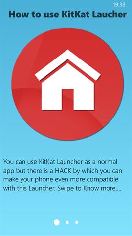 Hướng dẫn sử dụng Kitkat Launcher